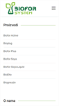 Mobile Screenshot of biofor.rs